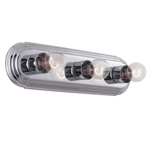 Project Source 2-in 3-Light Polished Chrome Traditional Vanity Light Bar - Picture 1 of 4