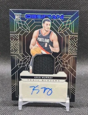 8700C Kris Murray 2023-24 Obsidian Rookie Jersey Ink #RJI-MUR /99 (AU, MEM) - Image 1 of 3