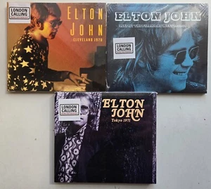 Elton John - Cleveland 1971 / Live Fillmore West 1970 / Tokyo 1971 - 4 x CD Set - Picture 1 of 7