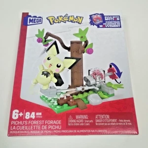 MEGA Pokémon Pichu's Forest Forage Action Figure Building Toys Set 84 Piece - Picture 1 of 8
