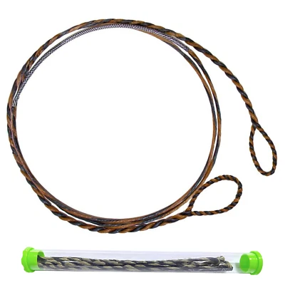 Archery Bowstring Adjustable Length Recurve bow Longbow 16 Strands 56-68'' - Image 1 of 4