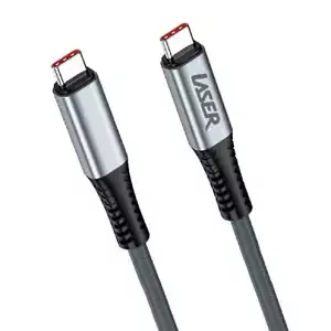 Laser 240W 40Gbps USB-C to USB-C Cable 1M - Thunderbolt, Braided, High-Speed - Bild 1 von 4