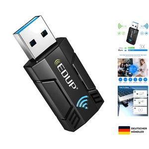 USB WLAN Stick, 1300Mbit/s Dualband 867Mbit/s 5GHz, 400Mbit/s 2,4GHz, 802.11 ... - Bild 1 von 11