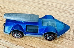 Hot Wheels Redline 1971 Rocket Bye Baby HK Blue w Tan Interior Factory Mistrike - Picture 1 of 9
