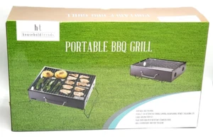 Portable Folding BBQ Grill Stainless Steel Easy Clean,Camping, Tailgating.NEW - Picture 1 of 2
