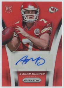 AARON MURRAY 2014 Panini Prizm Football Red Prizm Rookie AUTO /40 - Picture 1 of 2