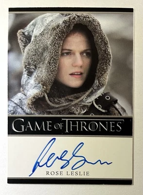 2012 Game of Thrones Season 2 AUTOGRAPH Card ROSE LESLIE as YGRITTE Auto - Image 1 of 2
