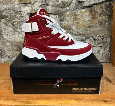 EWING 33 HI x ODB 1EW02461-614 BURGUNDY/WHITE/GOLD New In Box - Image 1 of 4