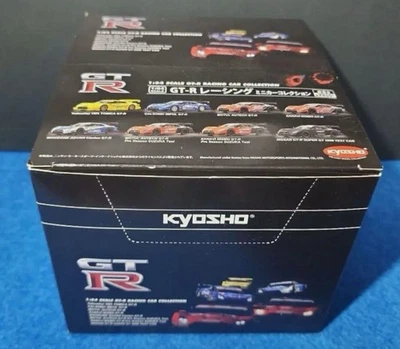 Kyosho 1/64 Nissan GT-R GTR R35 Racing Car Collection Diecast Model Car Box Set - Image 1 of 3