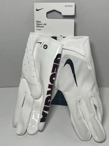 Nike Vapor Jet 7.0 Georgia Bulldogs UGA NCAA PE Football Gloves 2XL FN5295-174 - Picture 1 of 6