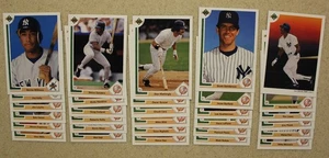 Set squadra Upper Deck New York Yankees 1991 - Foto 1 di 1