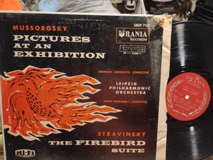 1955 Mussorgsky STRAVINSKY Leipzig Urania Records URLP 7157 - Picture 1 of 8