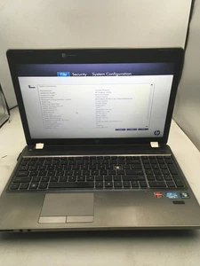 HP PROBOOK 4530S - BOOTS TO BIOS - INTEL I5 2450M - 4GB RAM - NO OS - READ - BB - Picture 1 of 8