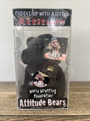 2000 World Wrestling Federation Attitude Bear Triple HHH RARO 1999 Titan Sports - Imagem 1 de 4