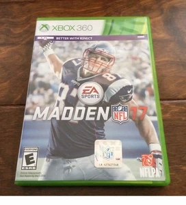 🔥🚨Vintage Madden NFL 17 (Microsoft Xbox 360, 2016) Football Gronk Cover - Bild 1 von 3