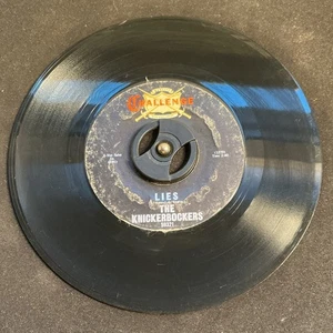 The Knickerbockers 45RPM “Lies” 1965 60s Garage Rock 7” Vinyl Record NICE! - Picture 1 of 2