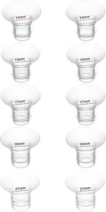 10 Stück Flanscheinsätze 13/15/17/19/21 mm, kompatibel mit Momcozy S12 Pro/M5/S9 - Bild 1 von 7