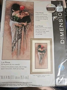 Dimensions The Rose Kreuzstich-Set 7" x 14" La Rosa 70-35331 - Bild 1 von 3