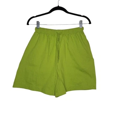 Винтажные 90-х Hanes зеленый Athletic шорты маленький хлопок мама тренировки поты - Изображение 1 из 4