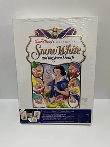 Walt Disneys Snow White Masterpiece Exclusive Deluxe VHS Box Set *Sealed* - Picture 1 of 5