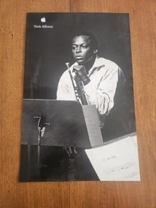 Miles Davis Jazz- Apple Think Different Ad Campaign - 11x17 Poster Photo - Picture 1 of 5