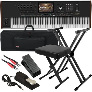 Korg PA5X Oriental 76-key Arranger Workstation Keyboard STAGE KIT - Picture 1 of 5
