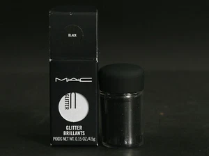 MAC GLITTER - BLACK (A78) - BNIB - 4.5G JAR - Picture 1 of 1