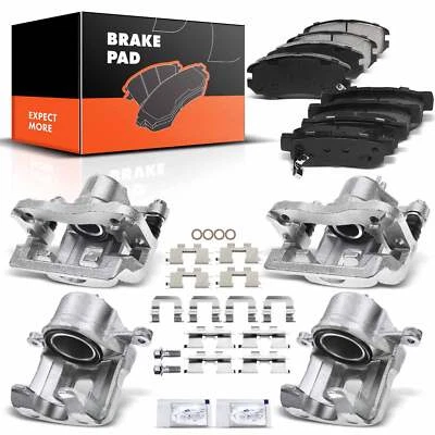 Pastilla de freno delantera y trasera de cerámica + pinza para Hyundai Tucson Kia Sportage 05-10 Foto 1 de 4