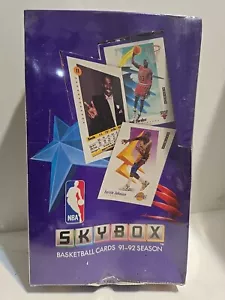 1991-92 SKYBOX Basketball Series 1 Factory Sealed Box - Picture 1 of 3