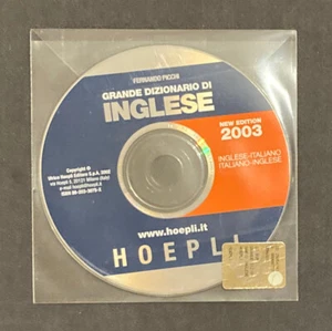 CD Rom Fernando Picchi GROSSES ENGLISCHES WÖRTERBUCH Hoepli 2003 - Bild 1 von 1