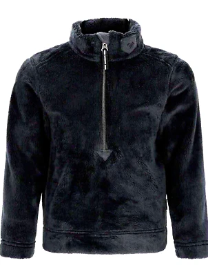 Top polar OBERMEYER 1/2 cremallera Superior Gear II - negro - nuevo con etiquetas niños pequeños L (6/7) Foto 1 de 4