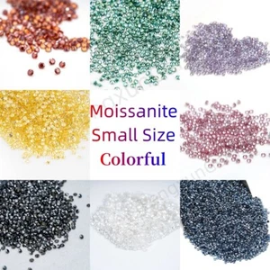 Venta al por mayor 1,0 quilates 0,8-3,0 mm VVS1 redonda brillante piedra de moissanita suelta con gra - Imagen 1 de 20