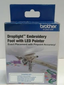 Pie bordado Brother Droplight con puntero LED - Imagen 1 de 2