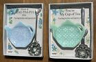 Ganz Teapot Shaped Teabag Holder or Spoon Rest w/Spoon Pick Blue or Mint Green