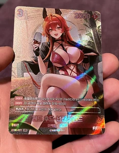 Red Hood Sexy Dress Ultra Rare Goddess of Victory Nikke Nivel Arena Holo Card - Picture 1 of 3