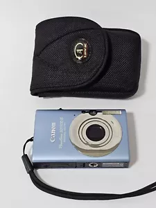Canon Digitalkamera PowerShot SD1100 IS Digital Elph camera 8MP Blau - Bild 1 von 6