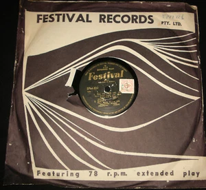 HELEN FORREST STUART FOSTER RANDY HUGHES 4 TRACK 78 SHELLAC FESTIVAL BELL EP - Picture 1 of 1