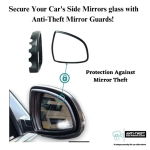OEM Mirror Protector Anti-Theft metal Mirror Guard fits BMW X3 X5 2015-2022 - Picture 1 of 8