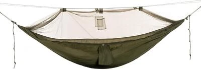 Snugpak Leichte olivgrüne Jungle Hängematte mit Moskitonetz