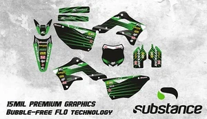 Graphics kit KAWASAKI KXF 450 2012 2013 2014 2015 KXF450 KX450F decals stickers - Picture 1 of 1
