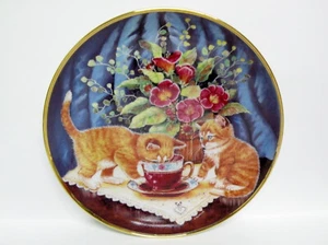 Franklin Mint Collector Plate - Tea for Two vgc (8 1/8") by K. Duncan - Picture 1 of 5