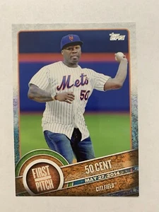 2015 Topps - First Pitch #FP-14 50 Cent - Picture 1 of 2