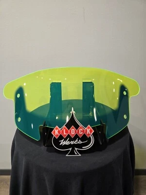 USED Klock Werks 10" Green Ice Flare '14-'25 Indian Chieftain / Roadmaster - Image 1 of 4