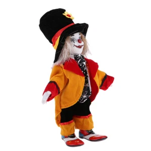 Vintage handbemalte Porzellan Clown Puppe Keramik Clown Puppen Dekoration #2 - Bild 1 von 8