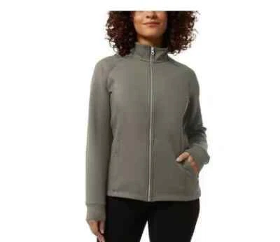 32 Degrees Heat Women's Size XL Gray Athletic Jacket Sweatshirt NWT - Image 1 of 4