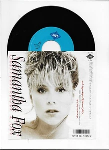 SAMANTHA FOX TRUE DEVOTION VERY RARE ORIGINAL SINGLE FROM JAPAN - Picture 1 of 1