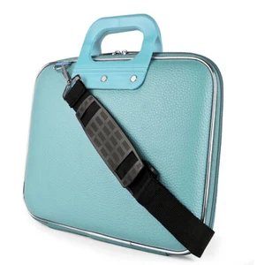 SumacLife Leather Tablet Shoulder Messenger Bag Briefcase For 13" iPad Air M3/M2 - Picture 1 of 14