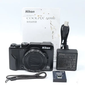 Nikon Coolpix A1000 Black 16.0MP Compact Digital Camera From Japan[Near Mint] - Picture 1 of 10