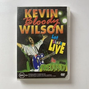 Kevin Bloody Wilson Let Loose In Ireland (2003) película en DVD, autógrafo firmado - Imagen 1 de 6