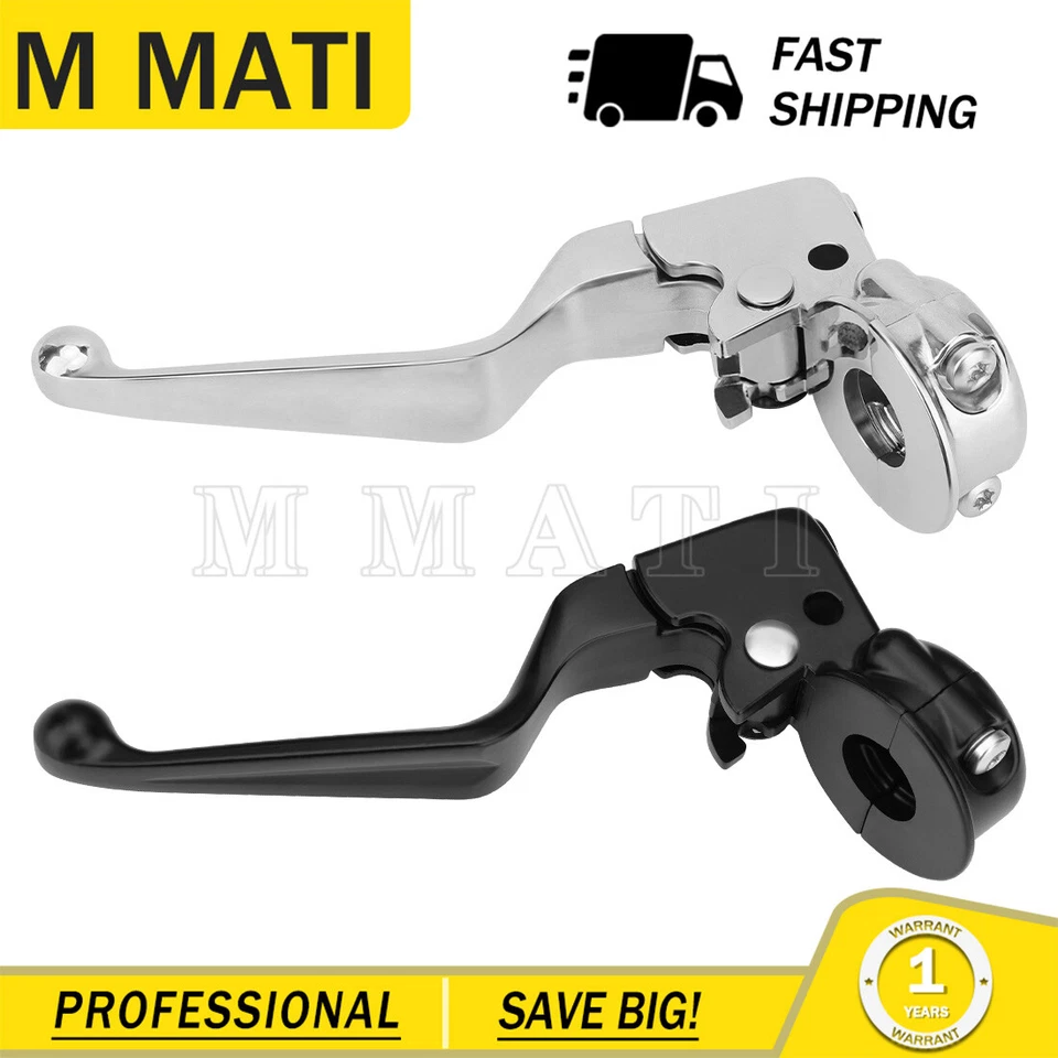 Clutch Lever Assembly Chrome or Black for Harley Sportster 883 1200 1996-2003 - Image 1 of 4